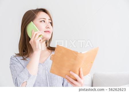 女性日程表書電話 女性日程表書電話 56262623