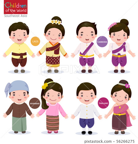 Children of the world; Laos, Cambodia, Myanmar and Children of the world; Laos, Cambodia, Myanmar and 56266275