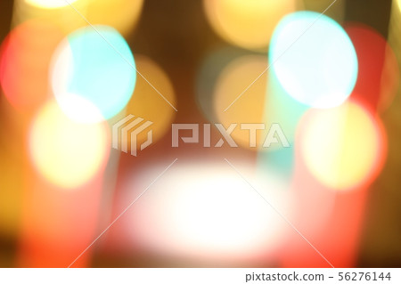 Glare light bulbs city out of focus town vivid xmass backgrond 56276144