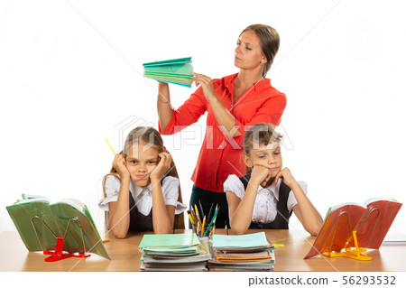 The teacher considers the number of notebooks 56293532