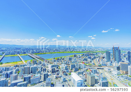 Osaka Kita Cityscape Osaka Kita Cityscape 56297593
