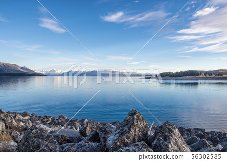 Lake Te Anau reflecting 56302585