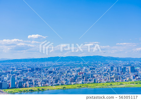 Osaka Kita Cityscape 56305117