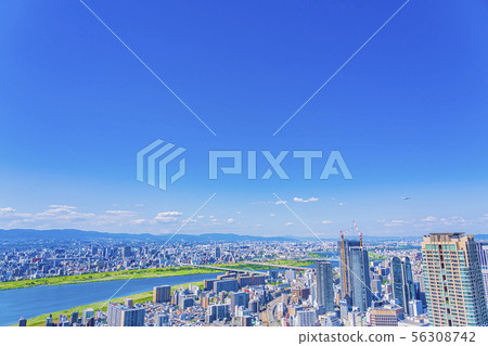 大阪北城市風光 56308742