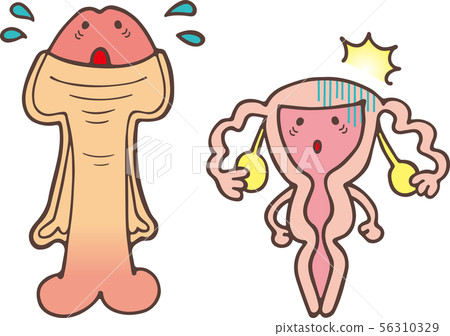 Genital couple pseudo-uncut phimosis 56310329