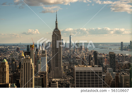 Looking South from the top of Manhattans midtown Looking South from the top of Manhattans midtown 56310607