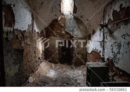 Prison cell in disrepair 56310661