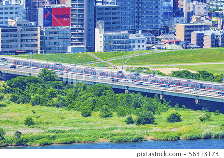 Osaka Metro Midosuji Line near Nishinakajima South 56313173