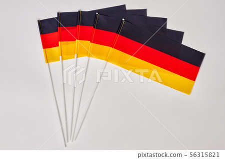 Gathering of Germany flags. Gathering of Germany flags. 56315821