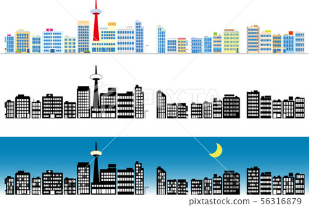 City buildings City buildings 56316879