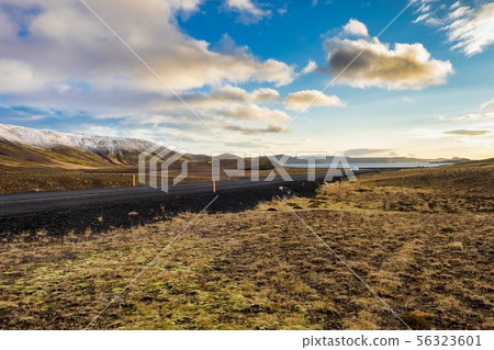 Kleifarvatn near Reykjavik in Iceland in Europe 56323601