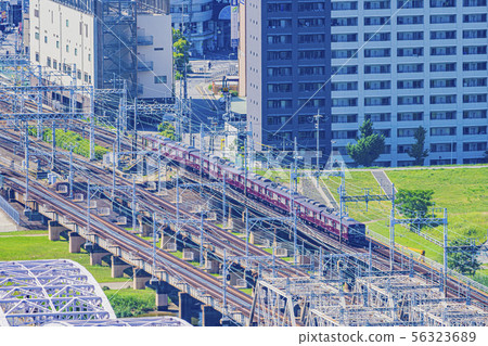 Hankyu Railway from 13 to Nakatsu 56323689
