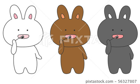Hagaki rabbit set Hagaki rabbit set 56327807