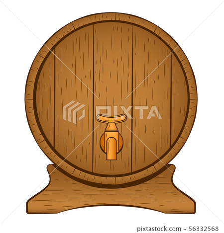 Wooden beer barrel Wooden beer barrel 56332568