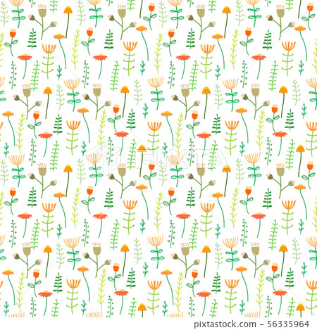Seamless pattern background with flowers Seamless pattern background with flowers 56335964