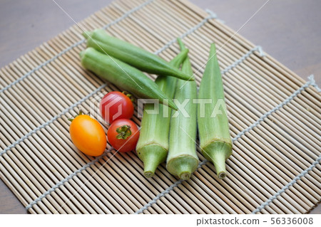 秋葵，健康的蔬菜 56336008