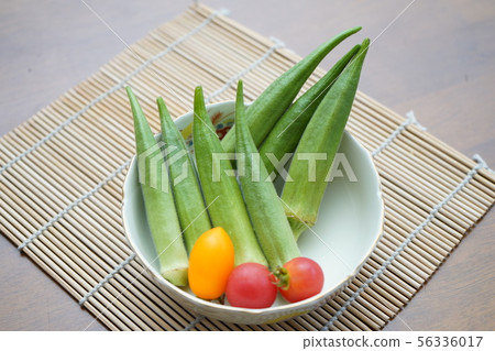 Okra, healthy vegetables Okra, healthy vegetables 56336017
