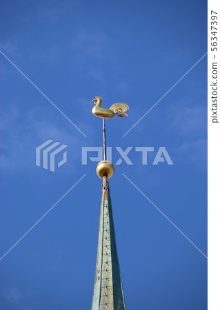 Weathercock at Riga St. Peter's Church Weathercock at Riga St. Peter's Church 56347397