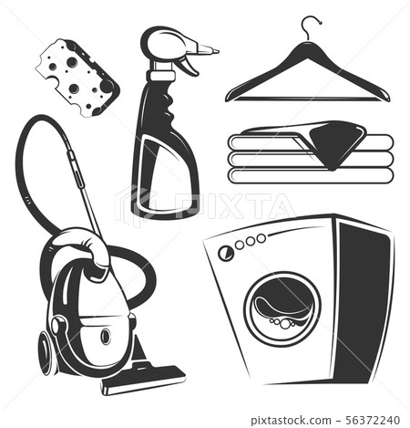 Cleaning, washing, housework objects Cleaning, washing, housework objects 56372240