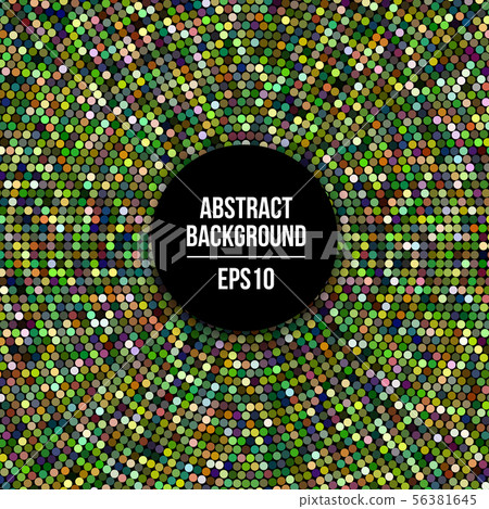 Carnival and party dotted mosaic abstract vector background Carnival and party dotted mosaic abstract vector background 56381645