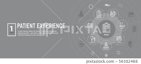 Patient Satisfaction Icon Set & Web Header Banner Patient Satisfaction Icon Set & Web Header Banner 56382468