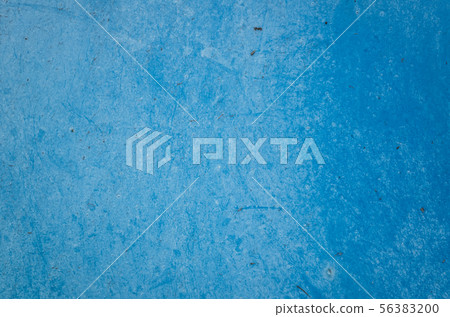 rusty metal dirty wall in blue color 56383200