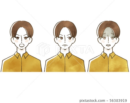 Male - Facial expression 56383919