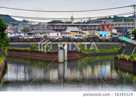 藤澤在Sakaigawa的交匯處的風景 56385329