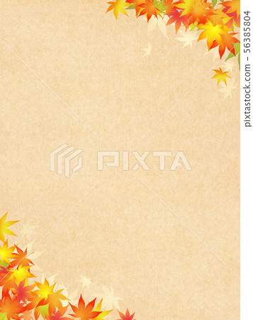 Background-Japanese-Japanese style-Japanese pattern-Japanese paper-Autumn leaves-Autumn 56385804