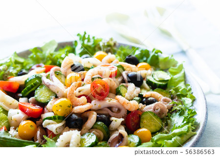 Seafood salad 56386563