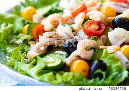 Seafood salad Seafood salad 56386566