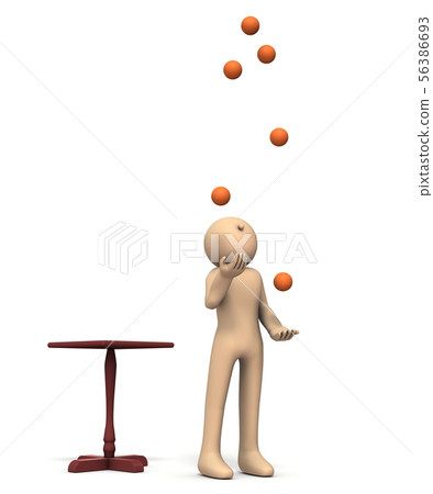 Juggling beanbag characters Juggling beanbag characters 56386693