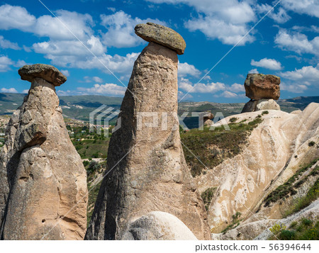 卡帕多西亞風景。土耳其 卡帕多西亞風景。土耳其 56394644