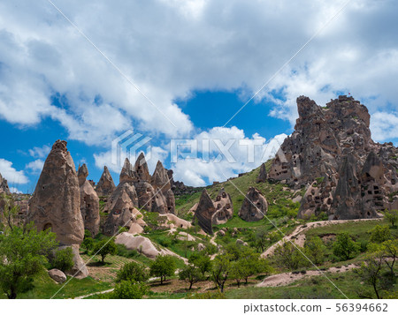 卡帕多西亞風景。土耳其 卡帕多西亞風景。土耳其 56394662