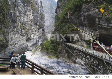 太魯閣國家公園鬼斧神工的大理岩峽谷景觀 56411354