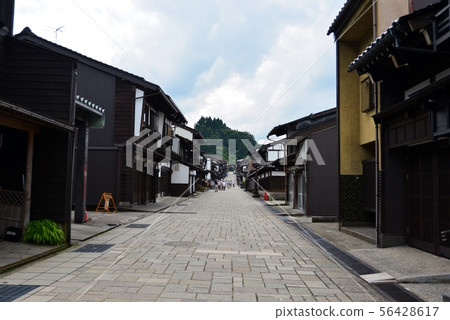 The townscape of Yao 56428617