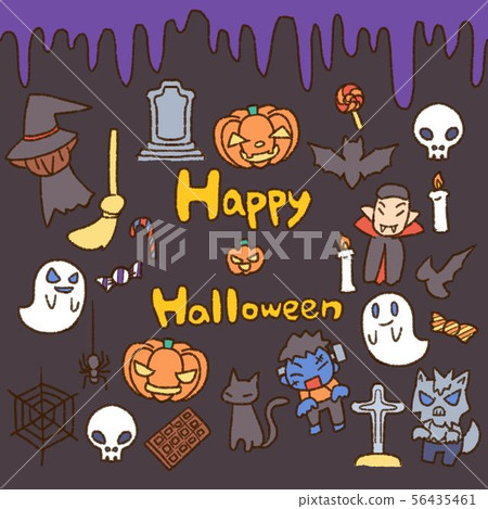 手繪萬聖節 手繪萬聖節 56435461