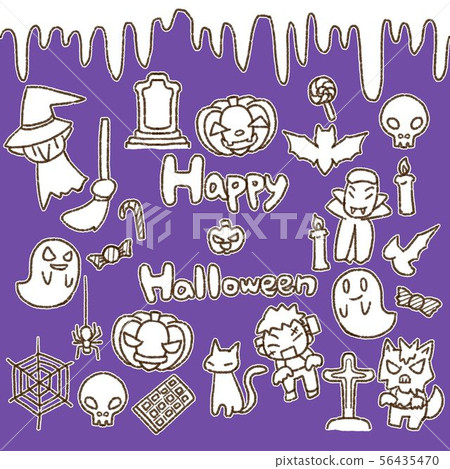 手繪萬聖節 手繪萬聖節 56435470