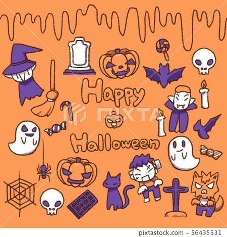 Hand-painted halloween 56435531