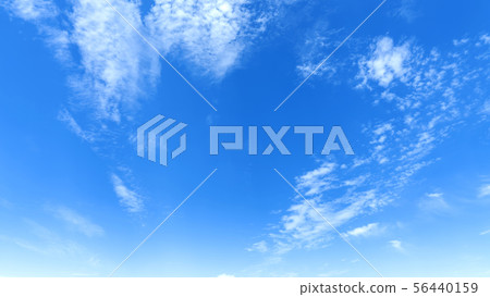 藍天天空雲彩夏天天空背景材料7月拷貝空間 藍天天空雲彩夏天天空背景材料7月拷貝空間 56440159