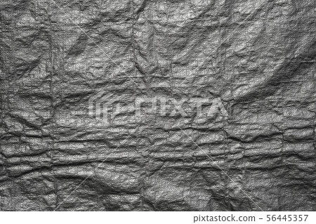 Abstract background from black plastic bag texture 56445357