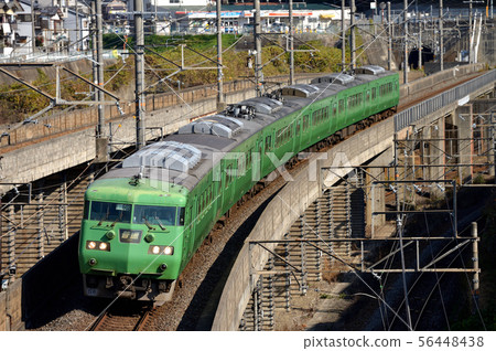 Kosai Line 117系列的6列火車 56448438