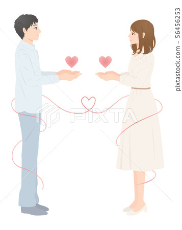 可笑的夫婦和紅色螺紋 可笑的夫婦和紅色螺紋 56456253