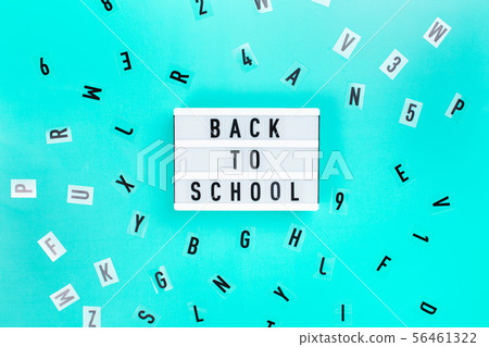 Back to school letters 56461322