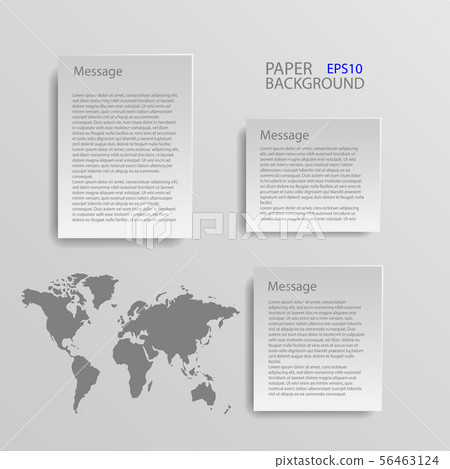White paper background connect to the multi paper 56463124