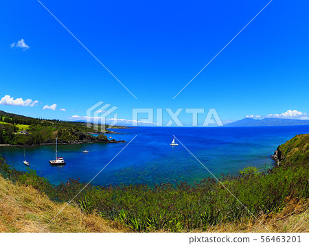 Honolua Bay，夏威夷毛伊島 56463201