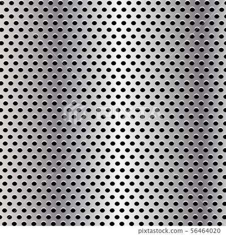 Aluminum metal background. 56464020