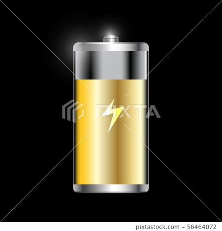 icon battery low and full icon battery low and full 56464072