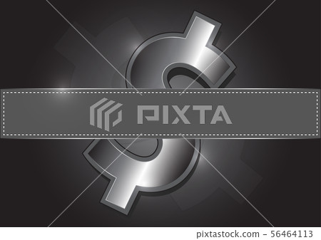 Metal icon dollar, Fills vacant posts Metal icon dollar, Fills vacant posts 56464113