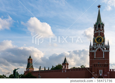Spasskaya Tower, Red Square, Moscow 56471736